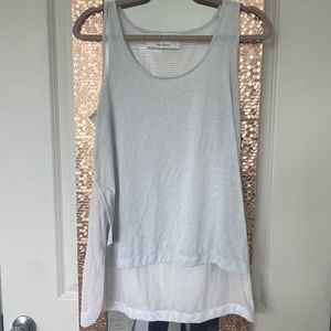 Athleta Mesh High low Tank